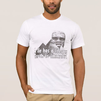 Afrocentrische grootheid citaat t-shirt