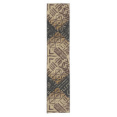 Afrocentrische rustieke patina korte tafelloper (Voorkant)