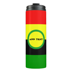 Afrocentrische strips thermosbeker