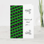 Afrocentrische sympathie-expressie kaart (Voorkant)