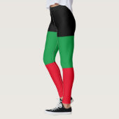 "Afrocentrische verrukking" Pan-Afrikaanse Teensli Leggings (Links)