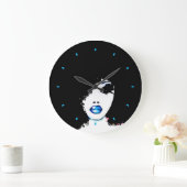 Afrocentrische wandklok grote klok (Huis)