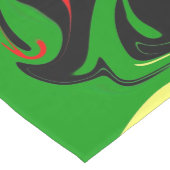 Afrocentrische wervelingen medium tafelloper (Hoek)