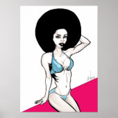 Afrochick Poster (Voorkant)