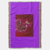 AfroFloral Deken (Voorkant Verticaal)