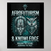 Afrofuturisme kennis Afrikaans masker uil circuit