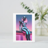 Afrofuturisme Negen Briefkaart (Staand voorkant)