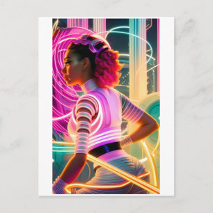 Afrofuturisme Vijf Briefkaart