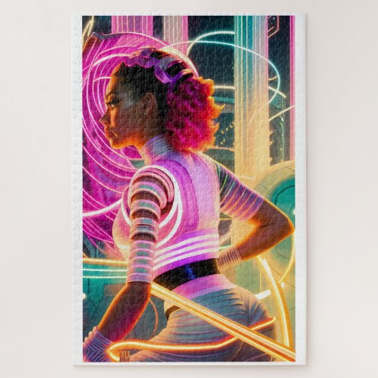 Afrofuturisme Vijf Legpuzzel (Verticaal)