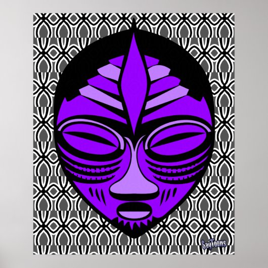 Afroïde Poster (Voorkant)