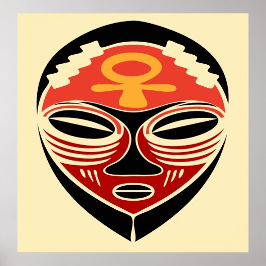 Afroïde Poster (Voorkant)