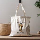 Afrondende Meisjesstudent Aanpasbaar Jaar Tote Bag