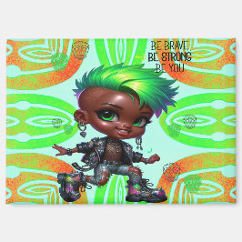 Afropunk Be Brave Magnet Magneet