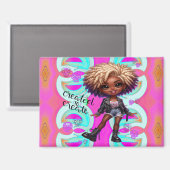 Afropunk Creëer voor Creëer Magnet Magneet (Voorkant / Achterkant)