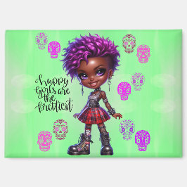 Afropunk Gelukkigste Meisjes Magneet