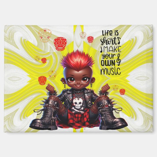 Afropunk maakt muziekmagneet magneet (Voorkant)