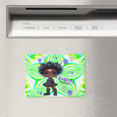 Afropunk Magnet sans peur (In Situ (Lave-vaisselle))