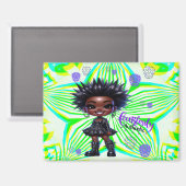Afropunk Magnet sans peur (Recto/Verso)