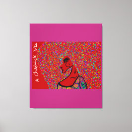 AfroQueen  Canvas Afdruk