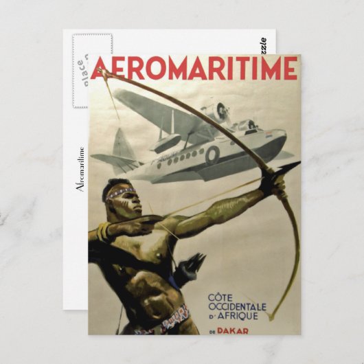 Afrosea Briefkaart (Voorkant / Achterkant)