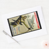 Afrosea Rechthoekige Sticker (Envelop)