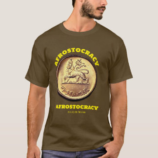AFROSTOCRACIE HEMD. T-SHIRT