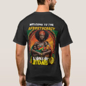 AFROSTOCRACY  BLK T-Shirt (Dos)