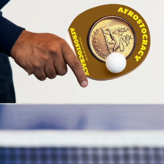 AFROSTOCRATIE TAFeltennis. Sheriff Tafeltennisbatje