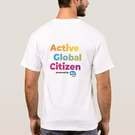 AFS Active Global Citizen Homme T-Shirt de base (Dos)