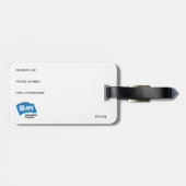 AFS-Bagagelabel Bagagelabel (Achterkant horizontaal)