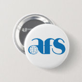 AFS Logo 1976 ronde Button, groot, 3 inch Button 5,7 Cm (Voorkant /achterkant)