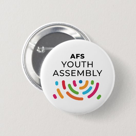 AFS Youth Assembly Button (Voorkant /achterkant)