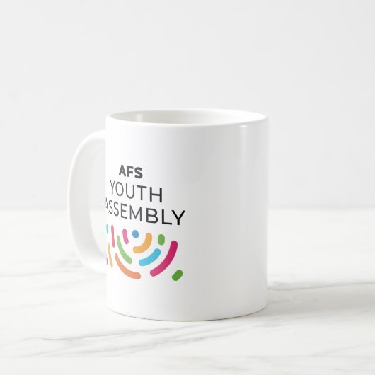 AFS Youth Assembly Mug (Devant gauche)