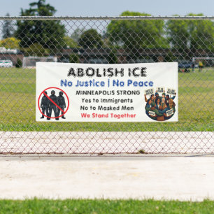 Afschaffen ICE Breng mededogen en empathie terug Spandoek