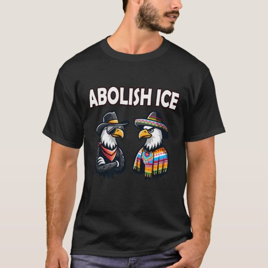 Afschaffen ICE Eagles T-shirt (Voorkant)