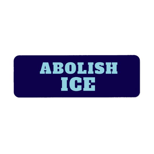 Afschaffen ICE Protest Sticker Decal (Voorkant)