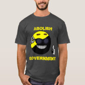 Afschaffen regering II T-shirt (Voorkant)