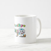 Afscheid 2021 Papier voor toiletpapier Koffiemok (Voorkant rechts)