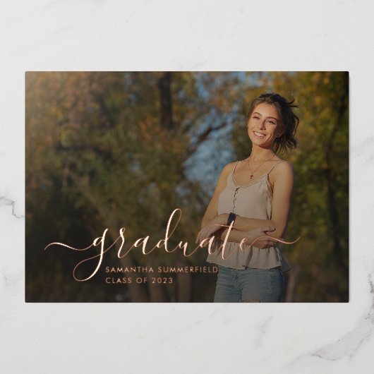 Afscheid 2025 Script Afstudeerfoto's Aankondiging (Voorkant)