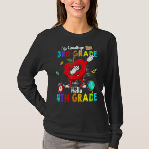 Afscheid 3e graad Hallo 4e Grade Kute Dabbing App T-shirt