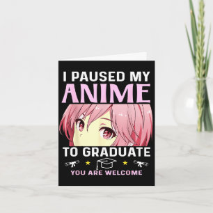 Afscheid 5e 8e klas anime middelbare school 2025 kaart