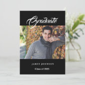 Afscheid aankondiging (Staand voorkant)