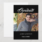 Afscheid aankondiging (Voorkant / Achterkant)