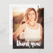 Afscheid Afgestudeerd Dank Je Foto Ansichtkaart Briefkaart (Voorkant / Achterkant)