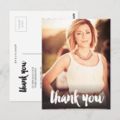 Afscheid Afgestudeerde Dank Je Foto Postkaart (Voorkant / Achterkant)