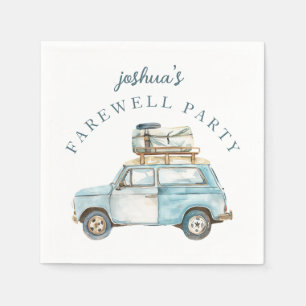 Afscheid Afstudeerder Schattigee auto gaan weg par Servet