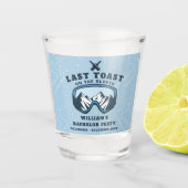 Afscheid Als Jonggezel Ski Resort Weekend  Shot Glas (Voorkant)