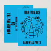 Afscheid Bon Voyage Party (Voorkant / Achterkant)