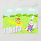 afscheid briefkaart (Voorkant)