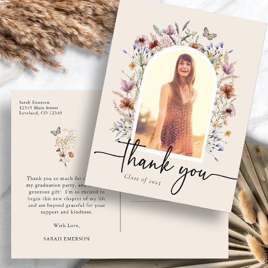 Afscheid Dankkaart Afstuderen Briefkaart